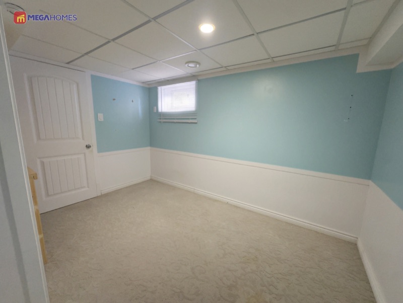 Fifth bedroom in the fully finished basement